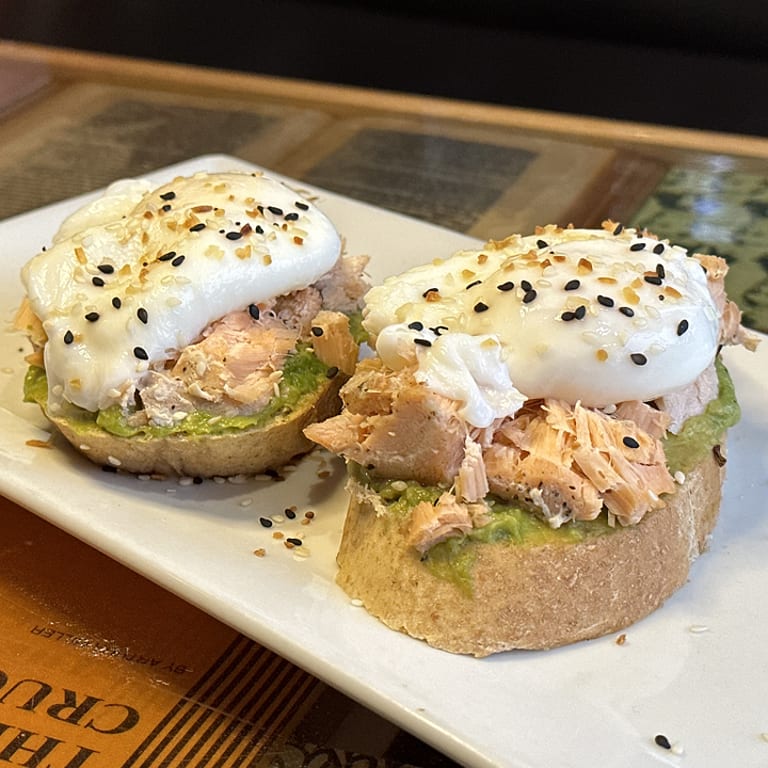 Delicious Avocado Toast at Our Cafe