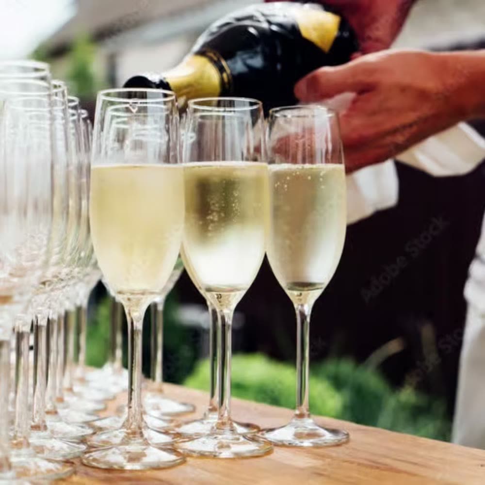 Champagne toast