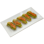 Bruchetta Avacado Salmon 800 × 800 px