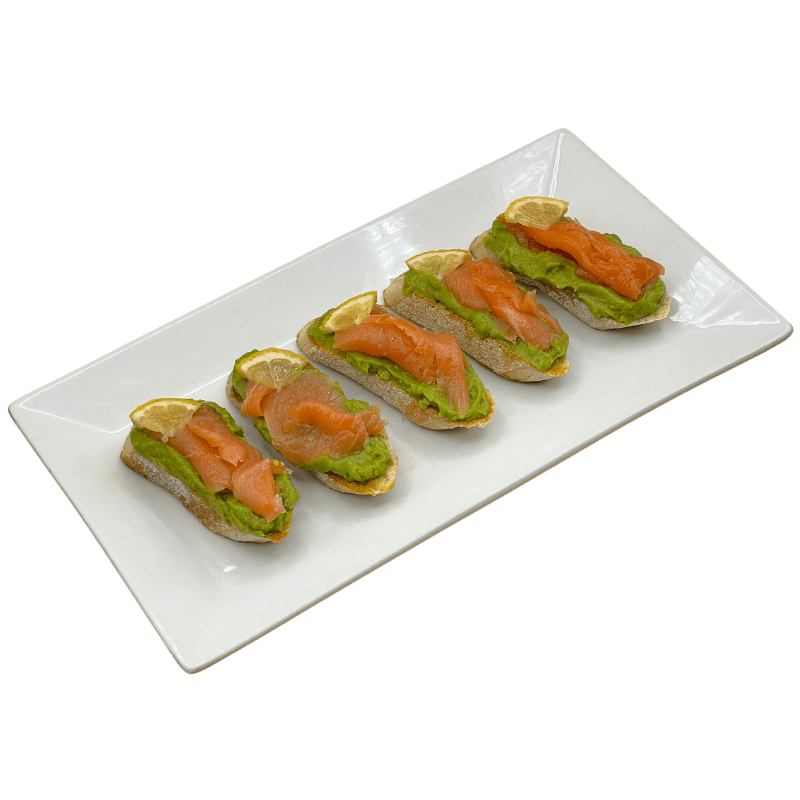 Bruchetta Avacado Salmon 800 × 800